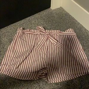 Paper bag style shorts